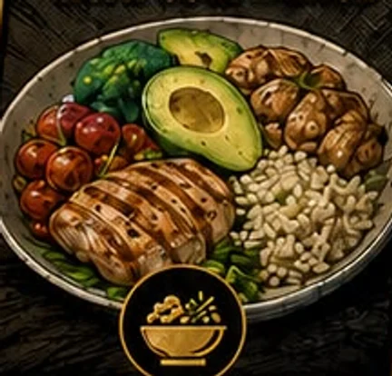Pirates Code balanced meal illustration
