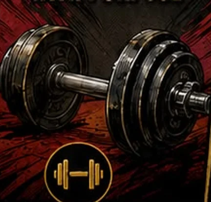Pirates Code dumbbell illustration